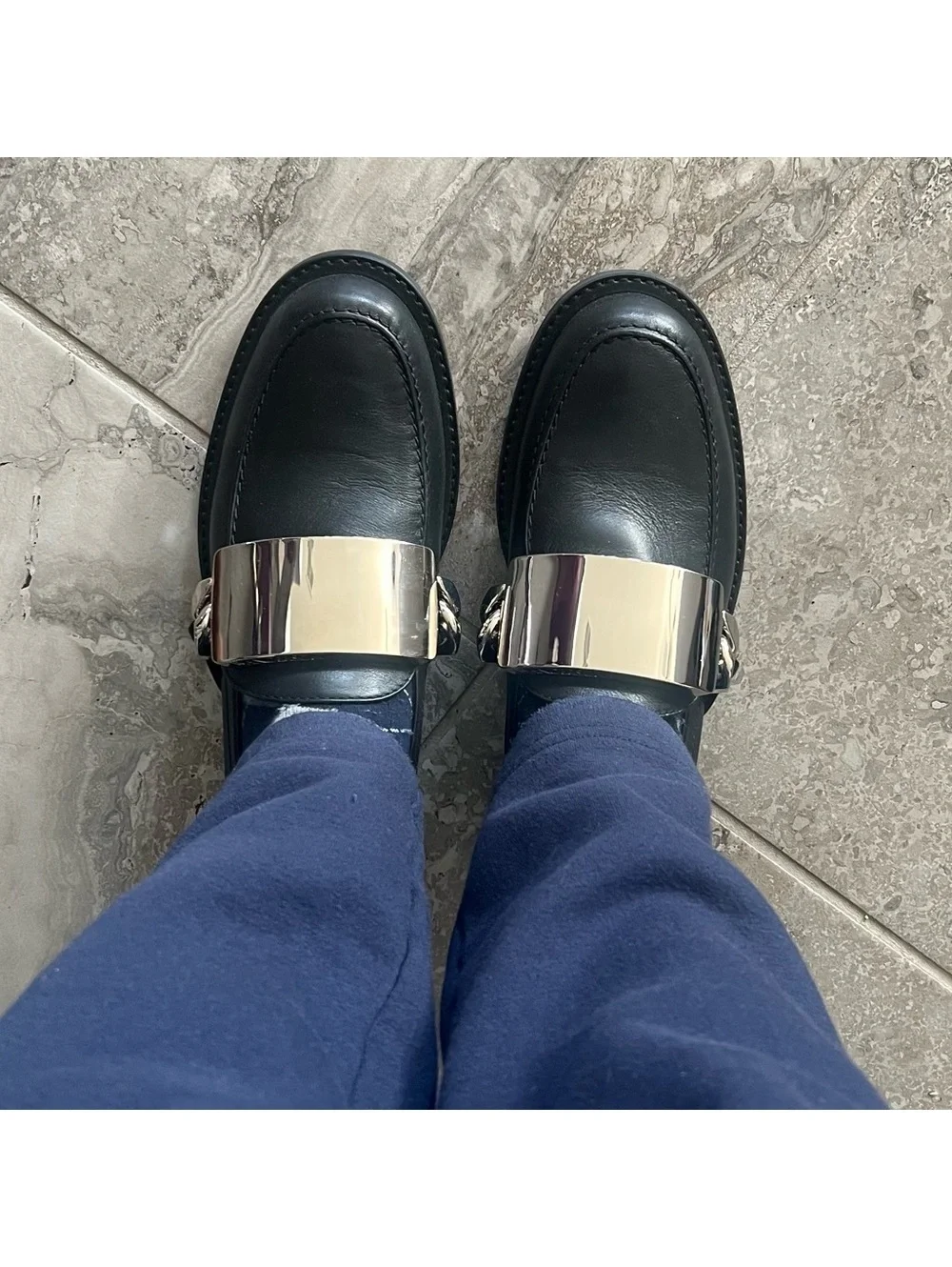 JW Anderson Logo-Engraved Leather Loafers in Black, Size 41 NEW in Box + DustBag